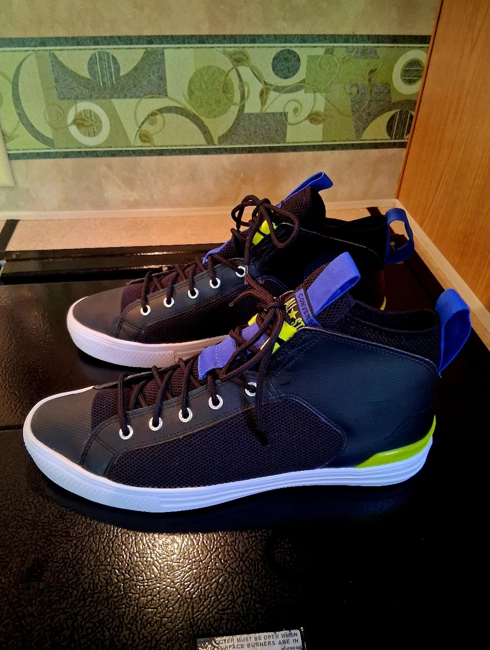 Converse Chuck Taylor All Star CX High Top Black/Blue/Neon - Men’s 11.5 171680C - Picture 1 of 8